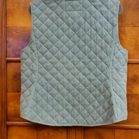 Van Heusen Green Vest Size Mefium - Picture 6 of 8